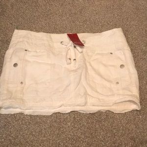 White Guess Skirt
